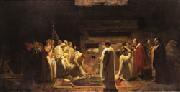 Jeles-Eugene Lenepveu The Martyrs in the Catacombs USA oil painting artist